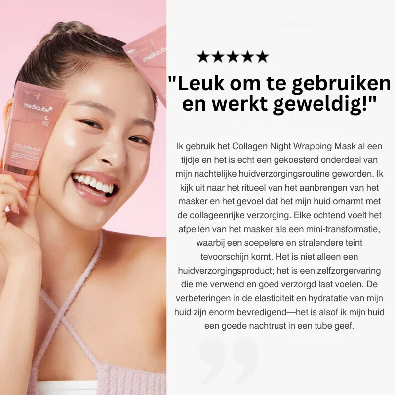 GlowRest | #1 Verjongende Nachtmasker voor Maximale Voeding