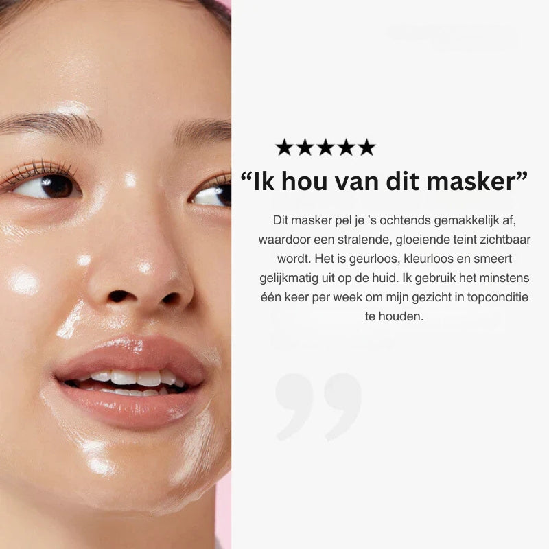 GlowRest | #1 Verjongende Nachtmasker voor Maximale Voeding
